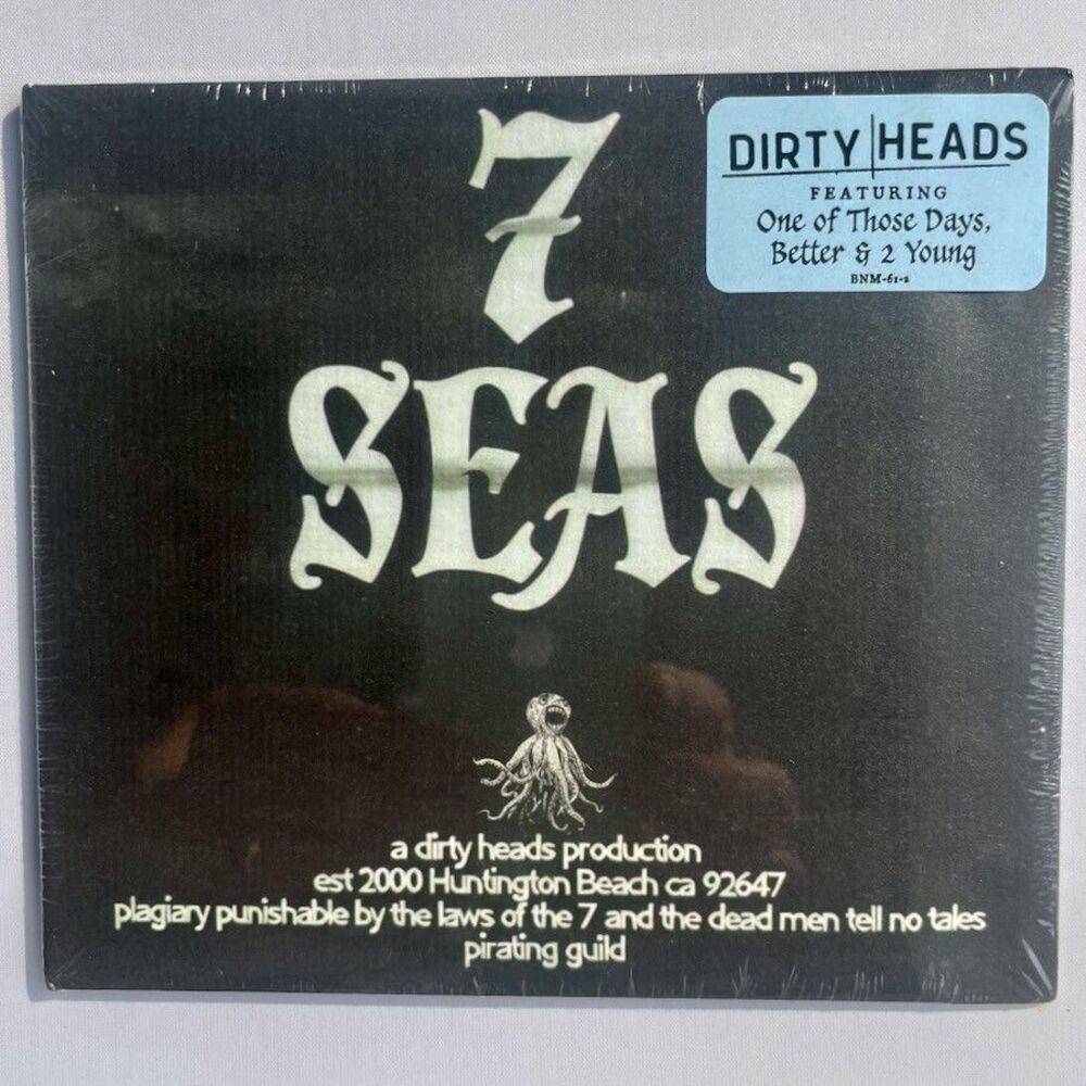 Dirty Heads – 7 Seas – Compact Disc, CD Better Noise Music, 2026 Reggae Rap Pop